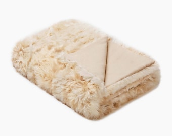 Luxury Baby Alpaca Throw | Suri Alpaca, Natural Camel