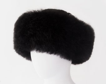 Baby Alpaca Fur Hat | Genuine Baby Alpaca Extra Fine Fur | Luxury Baby Alpaca Fur Hat for Woman