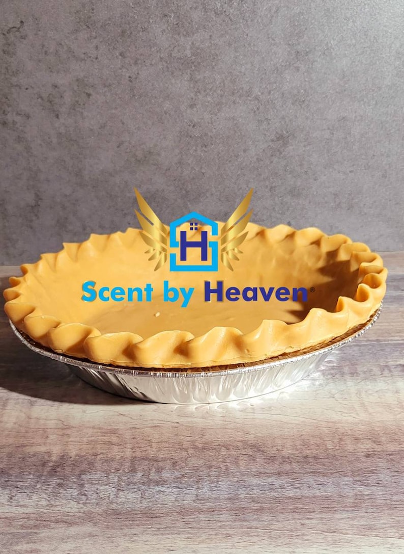 9” Wax Pie Crust for Dessert Candles— Handmade With Our Proprietary Wax ...