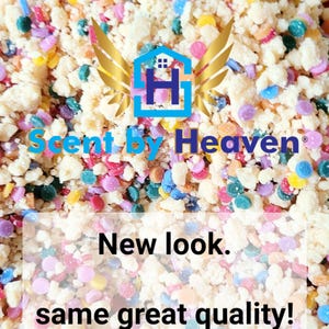 Birthday cake confetti wax crumbs
