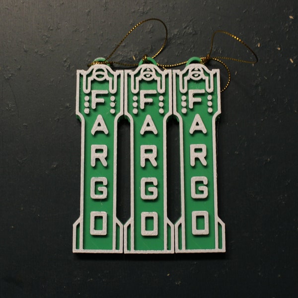 Fargo Theatre Ornaments (Lot of 3)