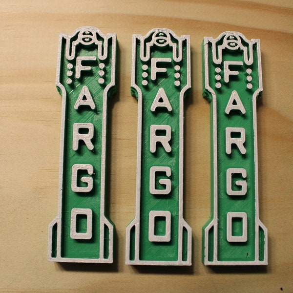 Fargo Theater Kühlschrankmagnete (3er-Lot)