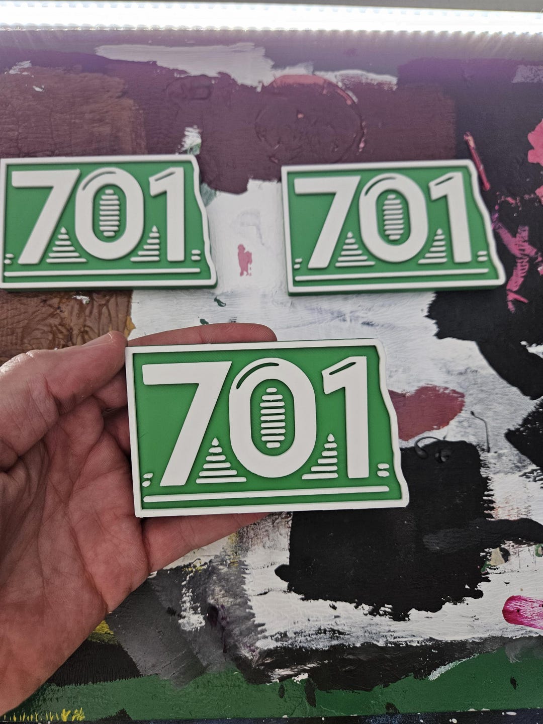 701 Area Code Fridge Magnets (lot of 3) - Etsy