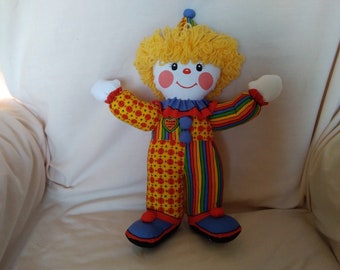 yellow clown doll