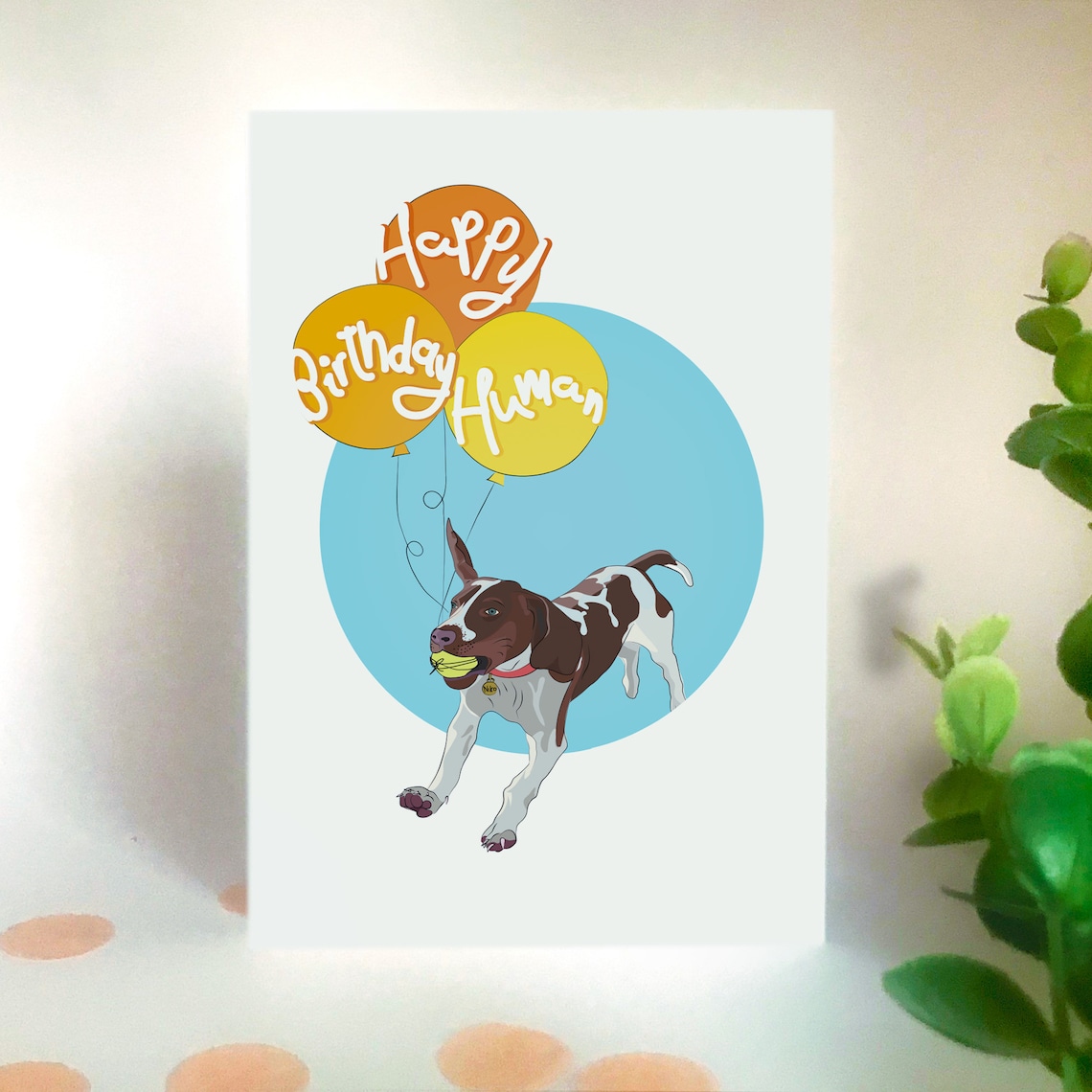 Geburtstagskarte vom Hund Hund Vater Hund Mama für ihn für Etsy