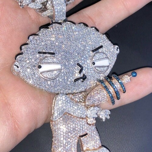14k Gold Over Hip Hop Style Family Guy 