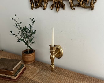 Vintage Brass wall sconce