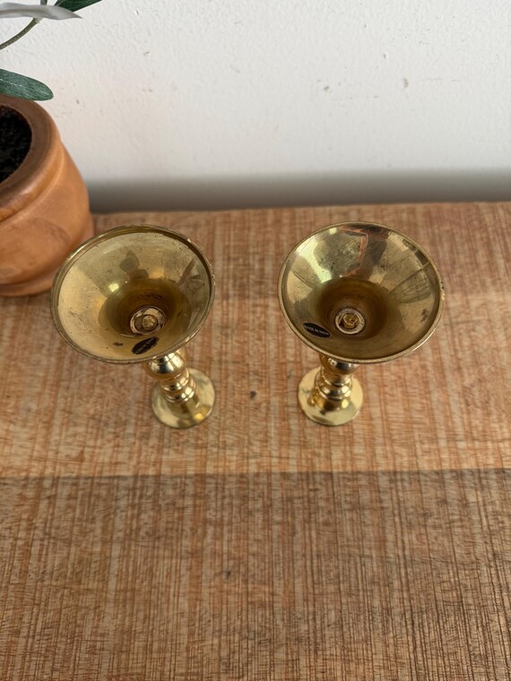 ヴィンテージ真鍮キャンドルスタンド 2個セット - Etsy 日本 ヴィンテージ真鍮キャンドルスタンド 2個セット - Etsy 日本