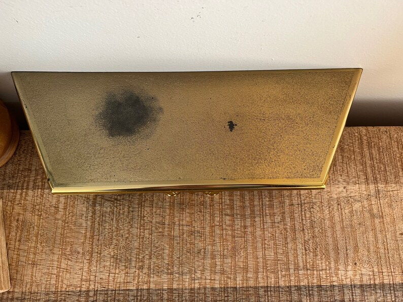 Vintage Gold Syroco Wall Shelf With Designs Etsy