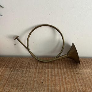 Vintage Solid Brass French Horn