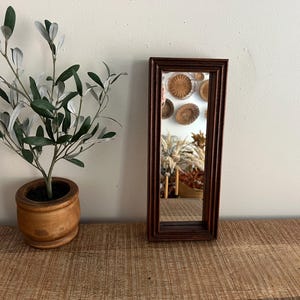 Vintage Holz Akzent Spiegel