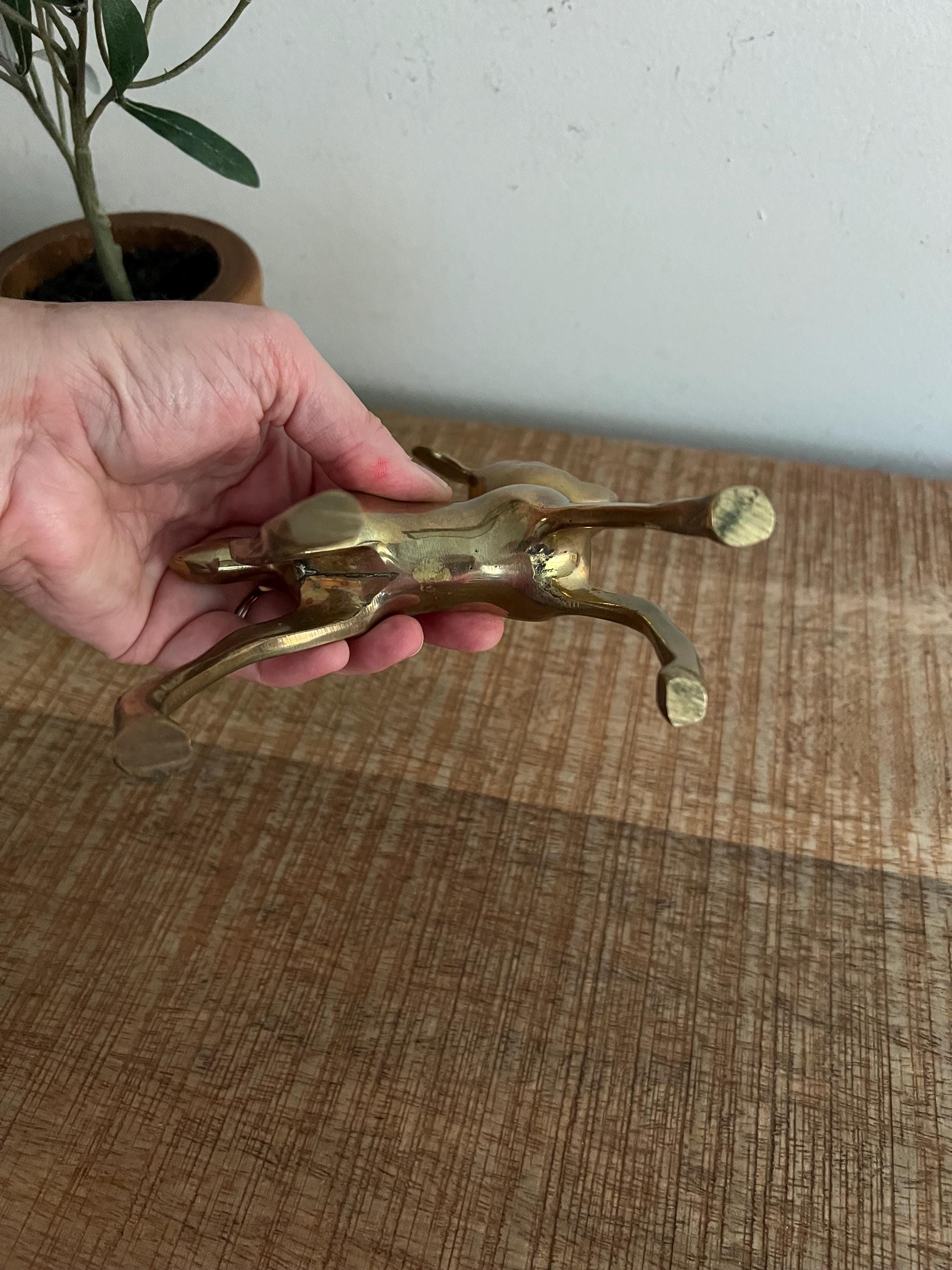 ヴィンテージ真鍮鹿 - Etsy 日本