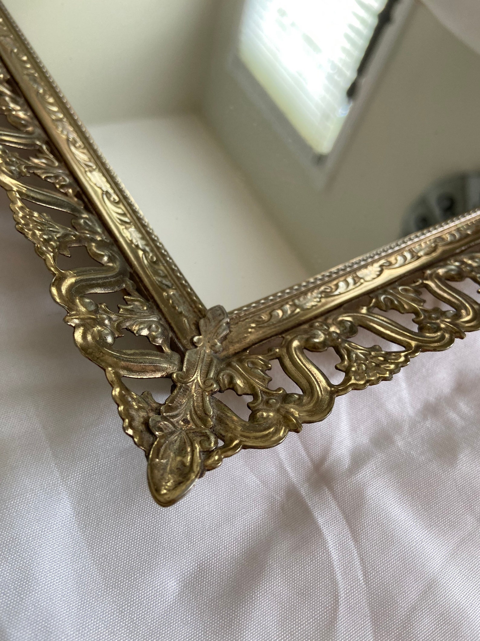 Vintage Mirror Tray Etsy