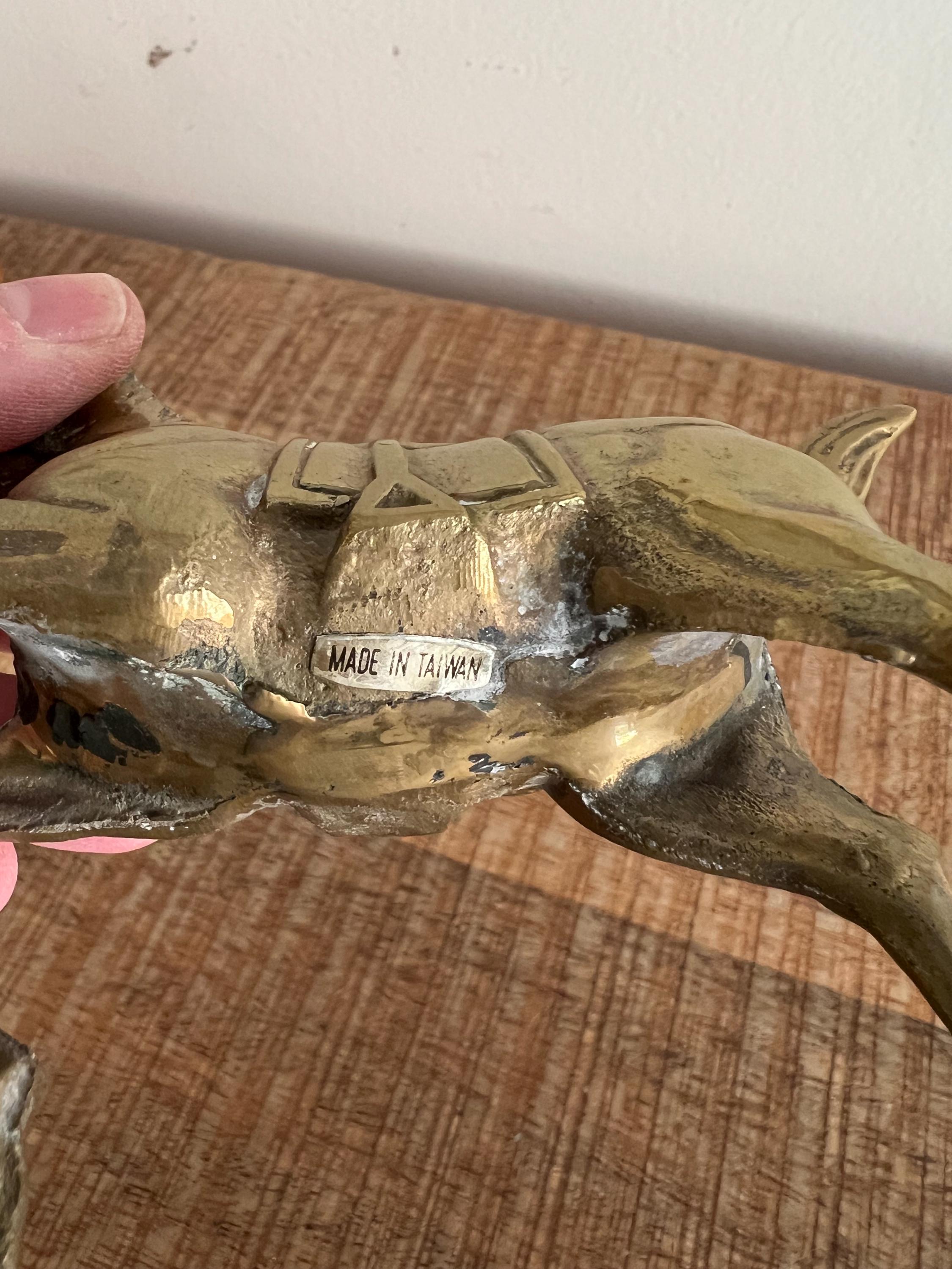 ヴィンテージ真鍮ロッキングホース - Etsy 日本