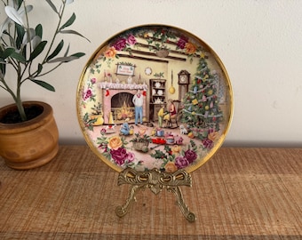 ロイヤルアルバート 1988年 クリスマスプレート：オールドカントリー