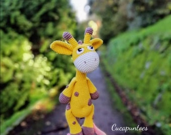 Amigurumi crochet pattern "Greta, the giraffe"