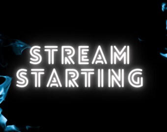 x6 Blue Fire Twitch OBS Scènes + Statica