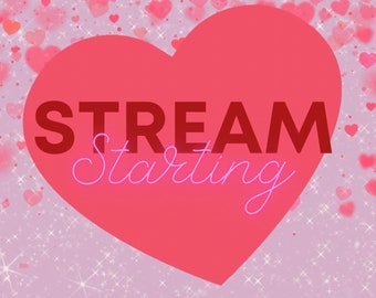 x6 Valentijnsdag Twitch OBS Vakantie Scènes + Statische Scènes