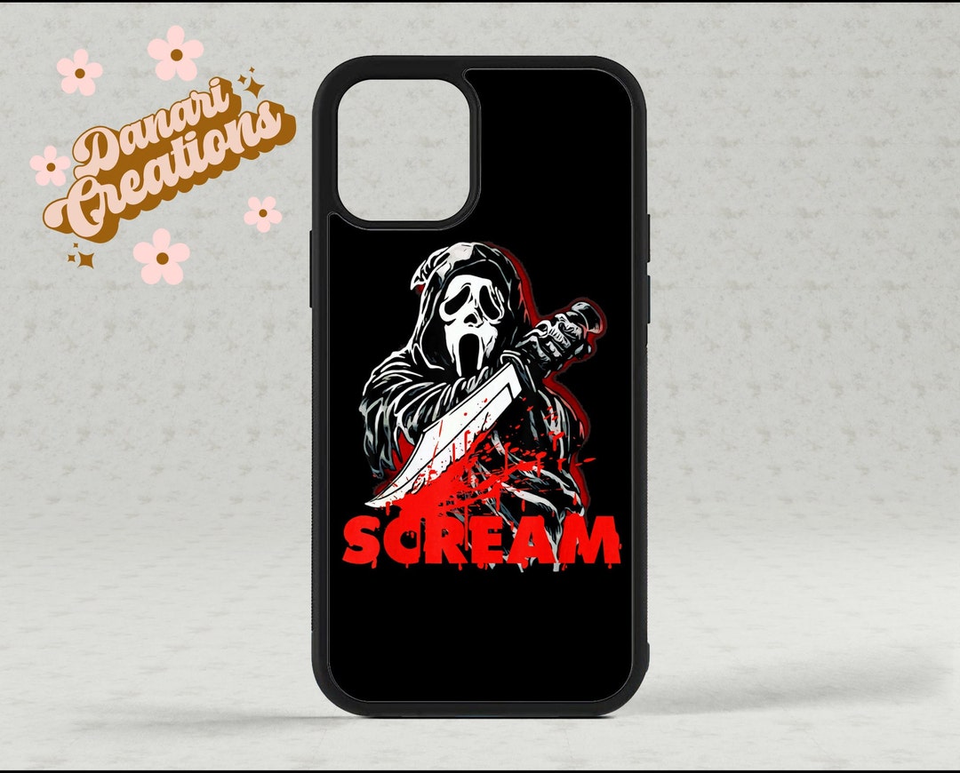 Ghostface Phone Case Horror Movie Phone Case Scream Iphone Etsy