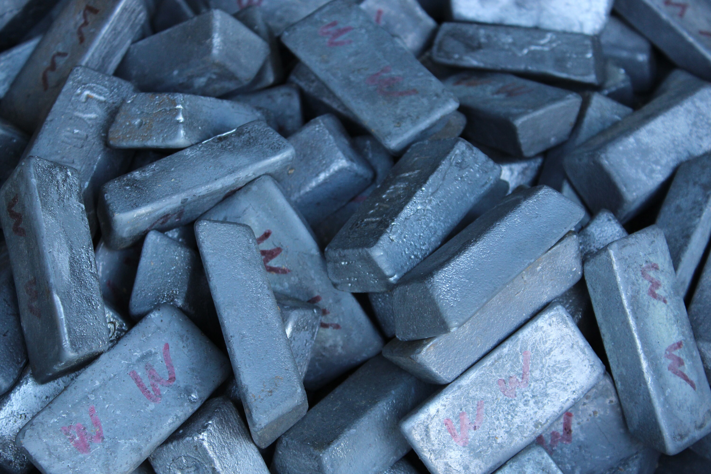 Two Lyman onepound lead ingots Etsy