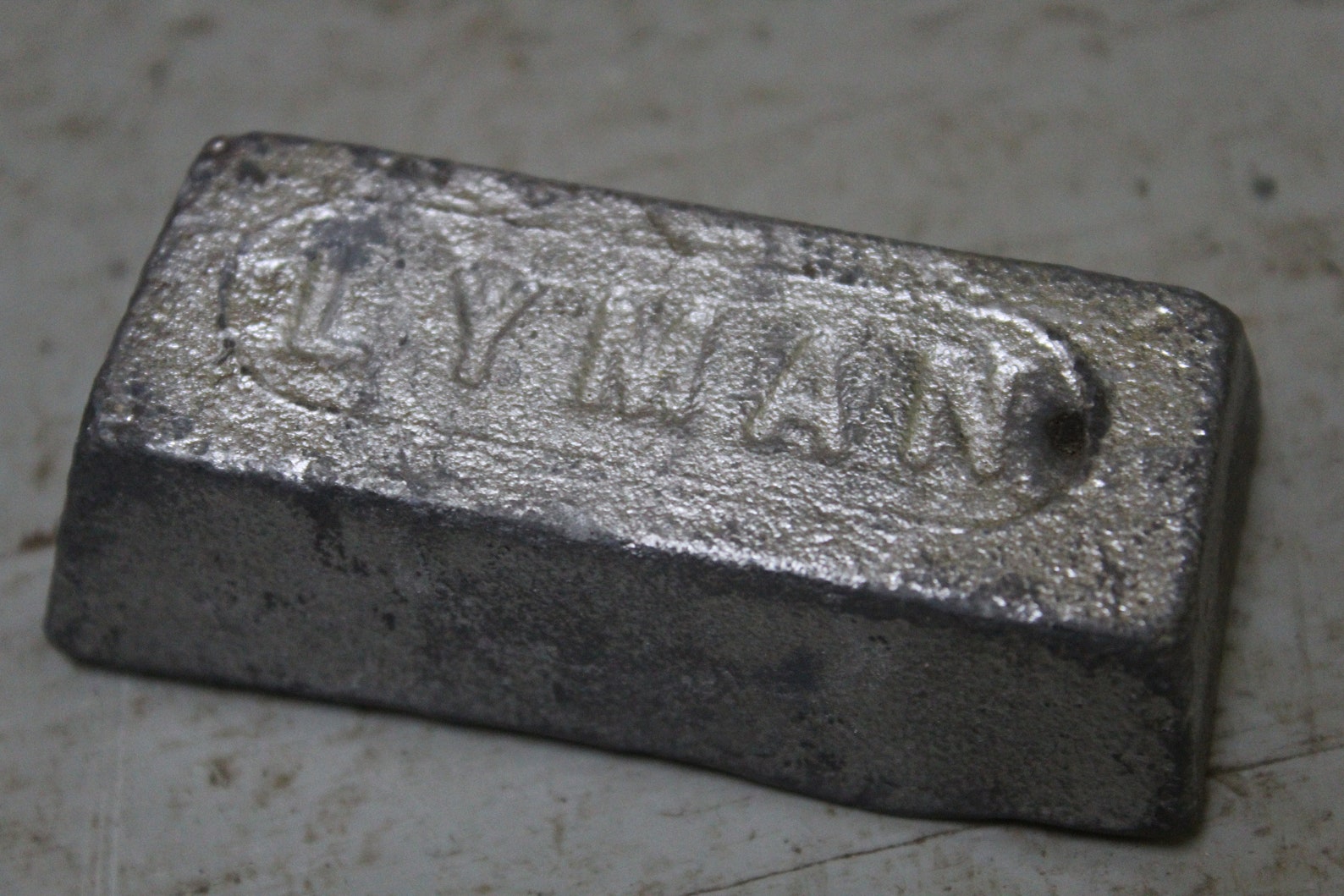 Two Lyman onepound lead ingots Etsy