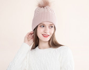 Woman Winter Beanie Premium Quality Good for Cold Weather Ear Coverage