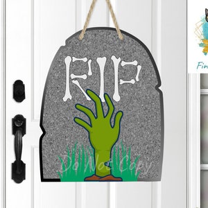 Fall, Halloween, Tombstone, RIP, Spooky, Welcome, Round, Coaster, Door Wall Hanger, Sublimation, Digital, PNG, Design, Download Only, Tiered