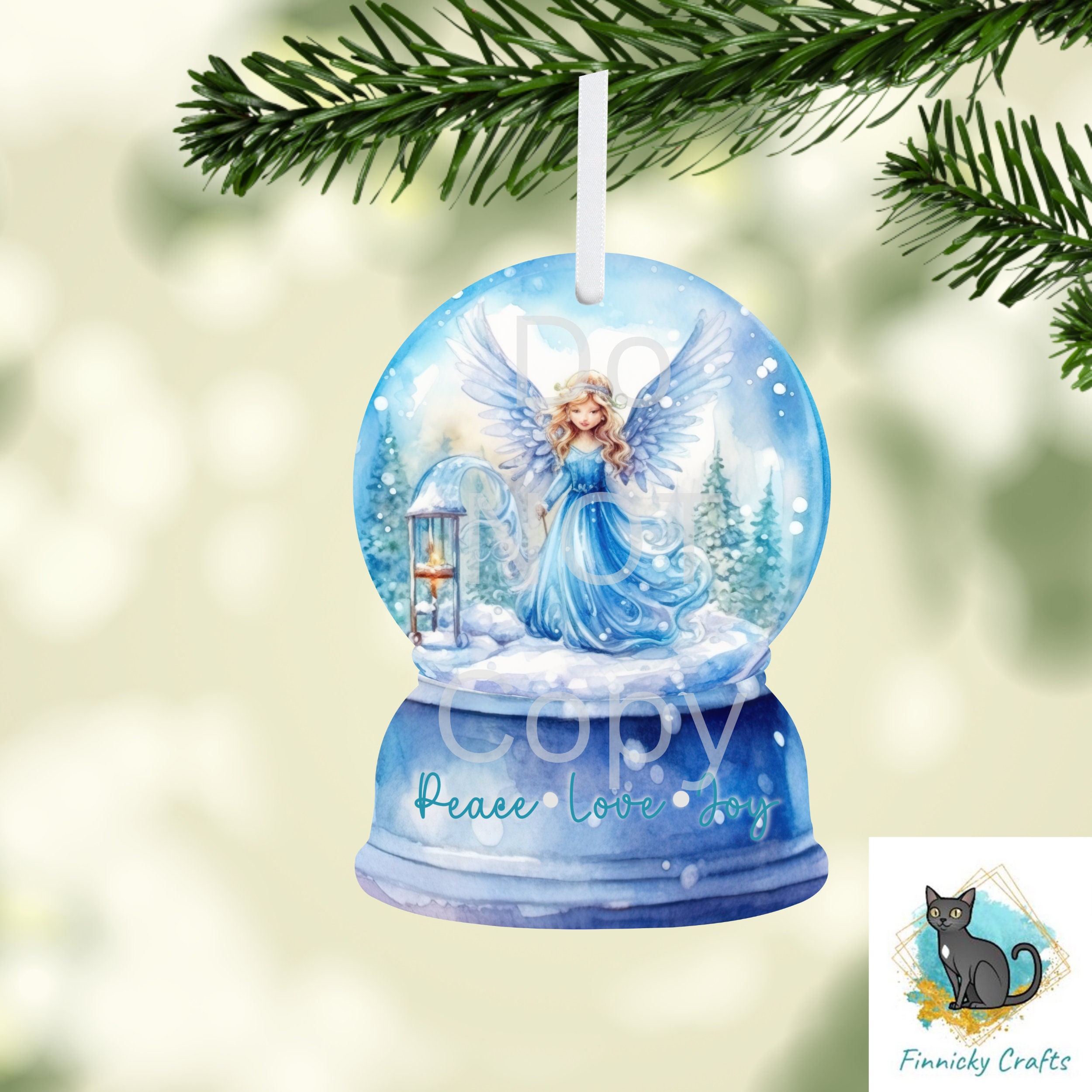 Angel Snow Globe