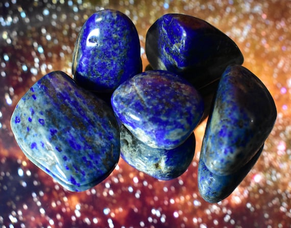 Natural Lapis Lazuli Tumbled Chips Stone Crushed Healing - Temu