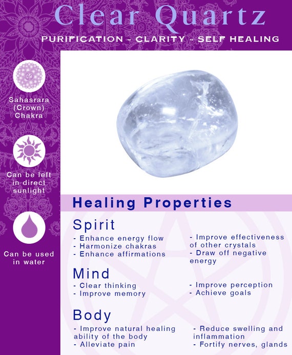 What is clear quartz good for deals