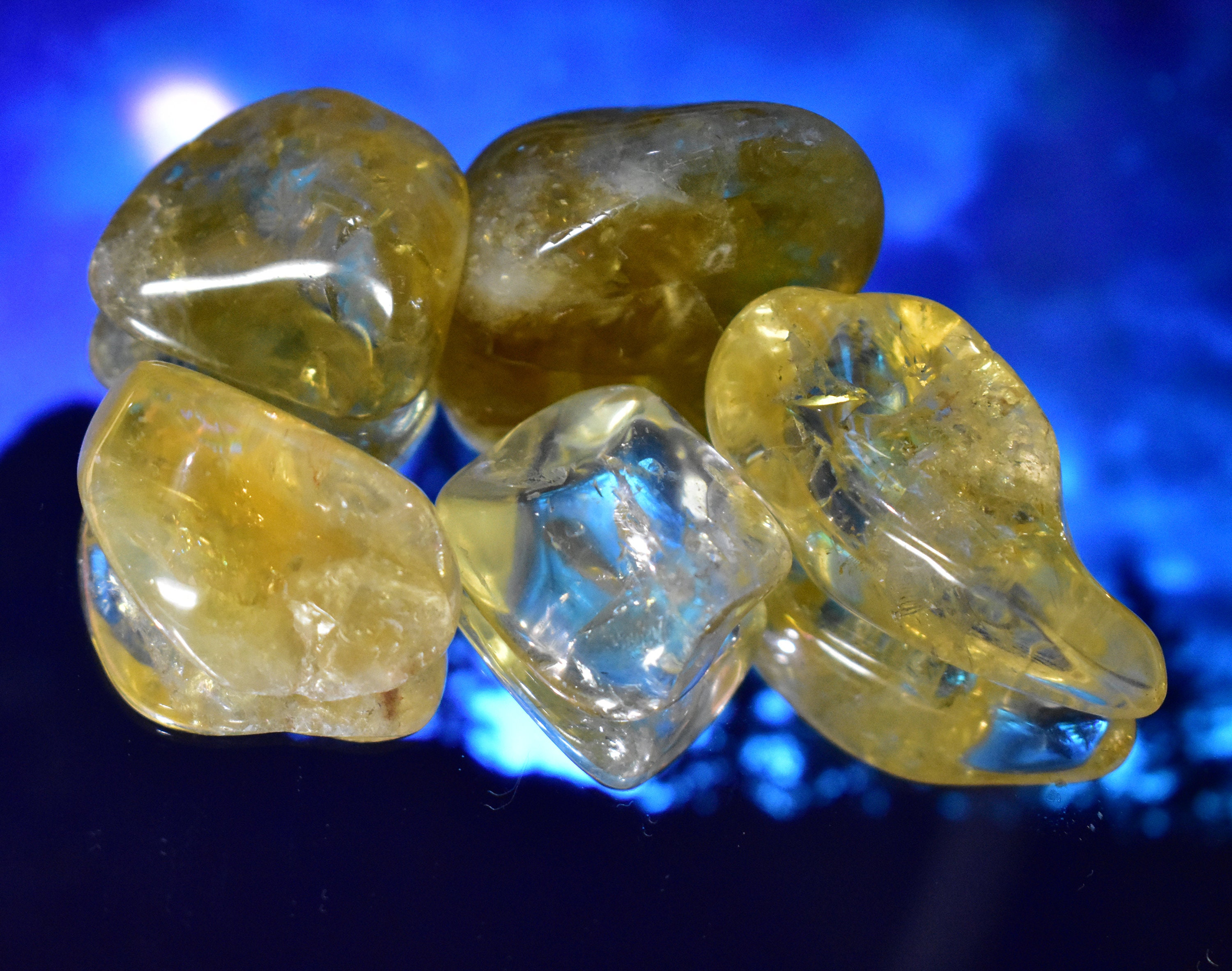 Citrine Naturelle Du Brésil 5.15 Carats - Taille Coussin - Qualité Excellente