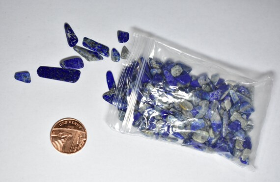 Reiki Charged PREMIUM Lapis Lazuli Healing Crystal Tumblestone