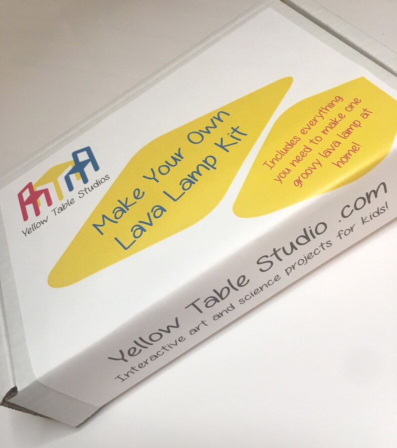 DIY Lava Lamp Kit Homemade Lava Lamp Kit Science Kid Kit Etsy Canada