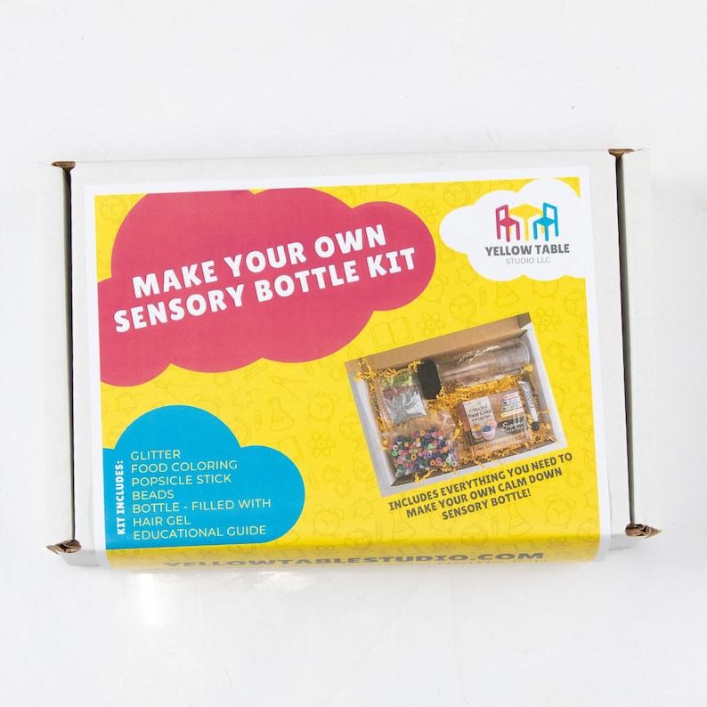 DIY Sensory Bottle Sensory Toys Autism Craft Kits for Kids Etsy