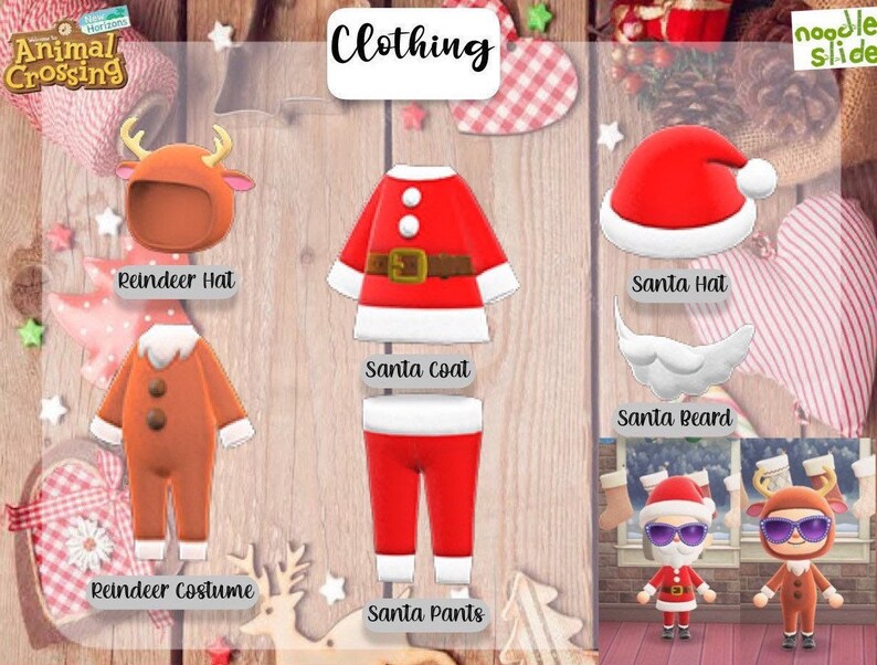 ACNH Toy Day Nieuwe items Kerst xmas Animal Crossing Meubilair Etsy