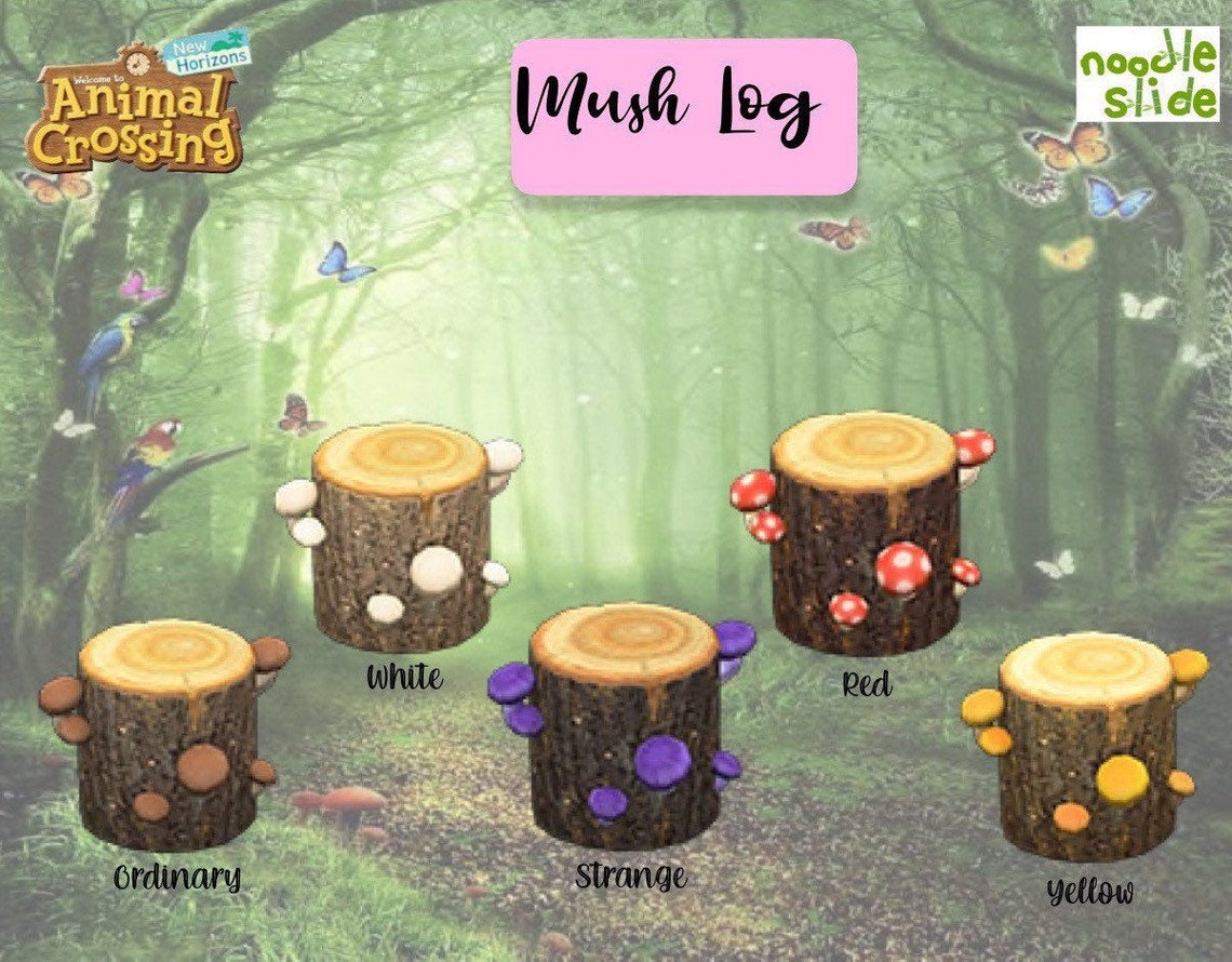 ACNH Mushroom Items Mush Furniture Animal Crossing New Horizon Etsy