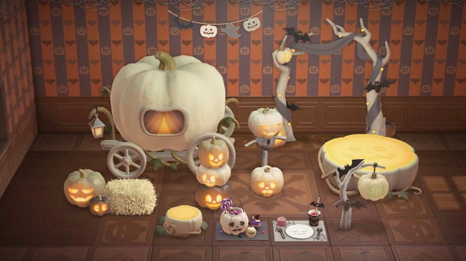 ACNH Halloween Spooky Items Furniture Animal Crossing Etsy