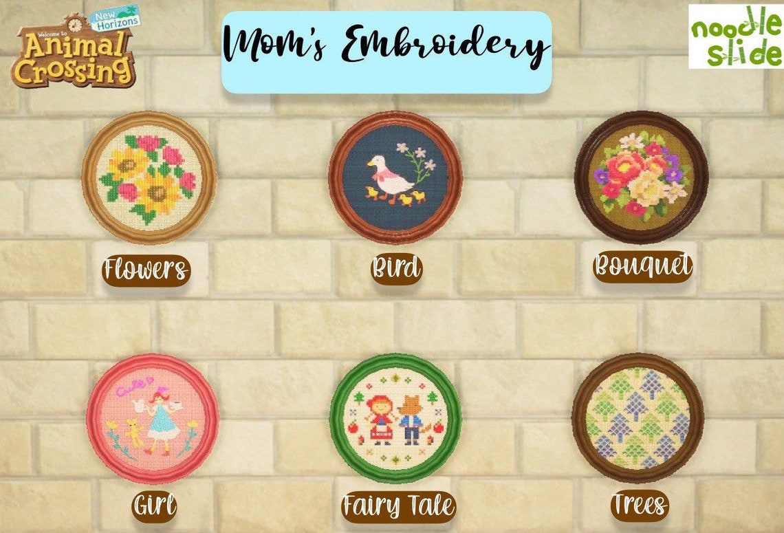 ACNH Cute Mom Items Animal Crossing New Horizons Furniture Etsy