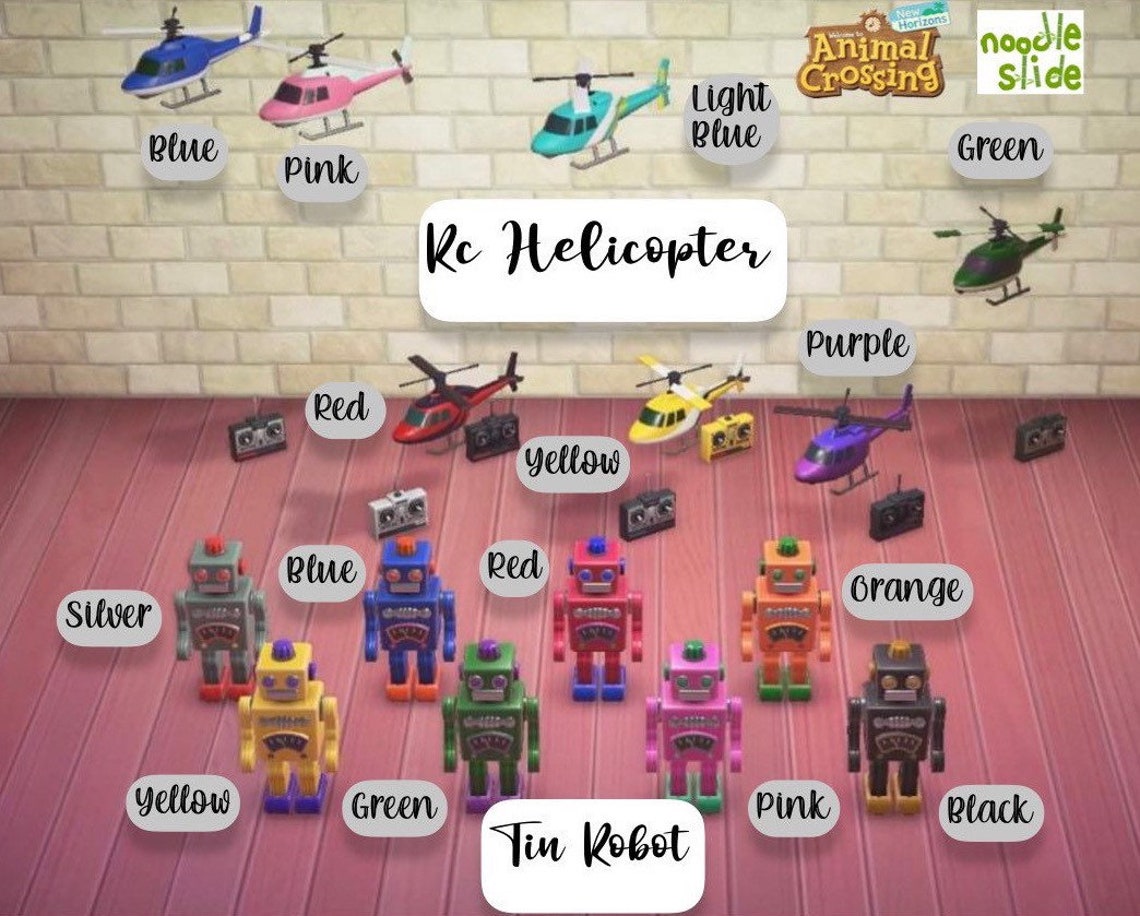 ACNH Toy Day Nieuwe items Kerst xmas Animal Crossing Meubilair Etsy