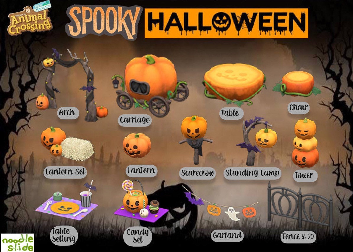 How do you get the halloween diys in acnh ann's blog