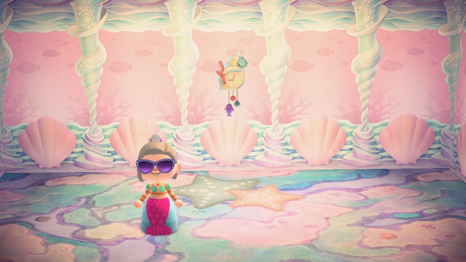 ACNH Mermaid Furniture Full Set Animal Crossing Items Etsy