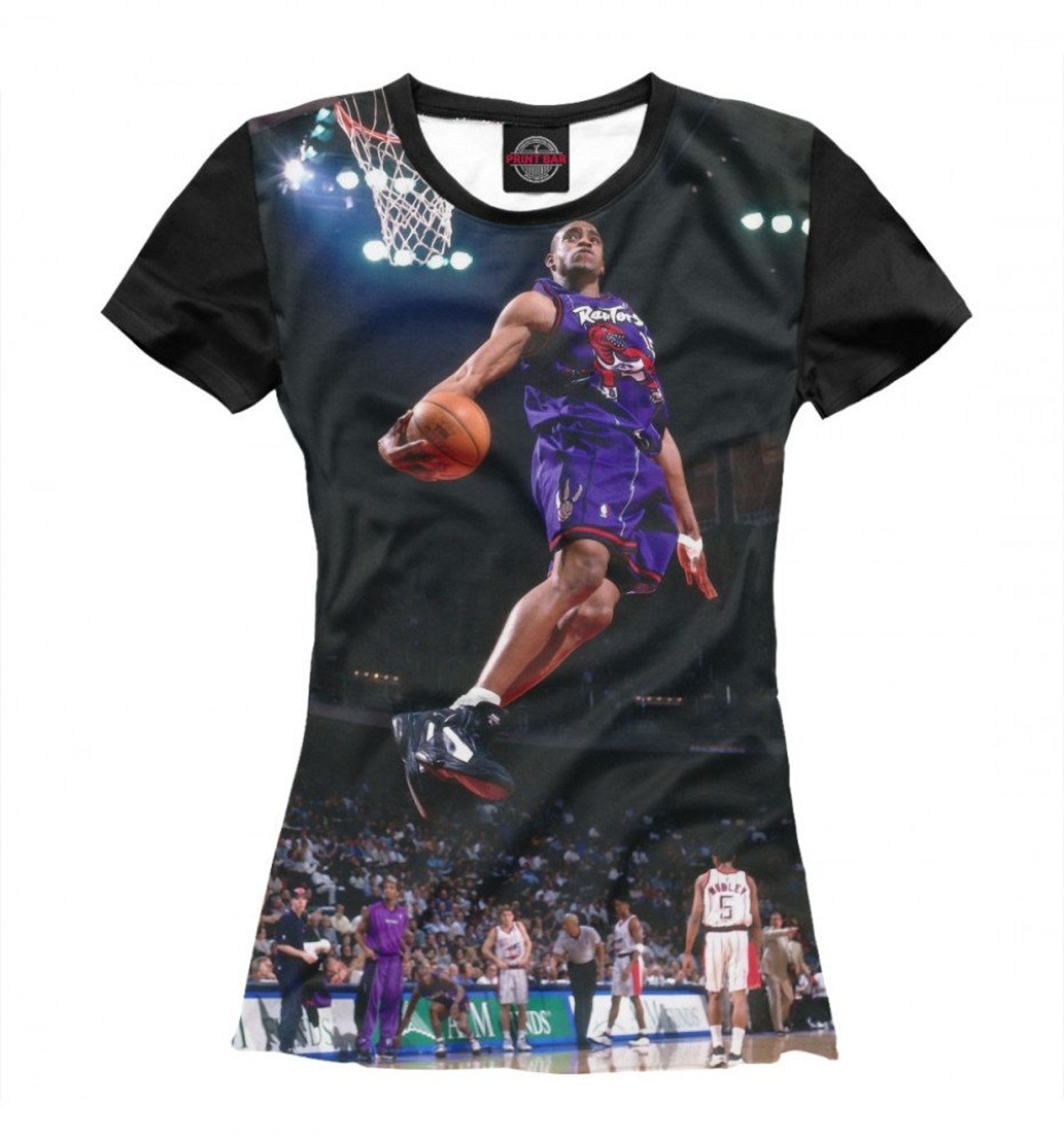 mitchell and ness vince carter t shirt