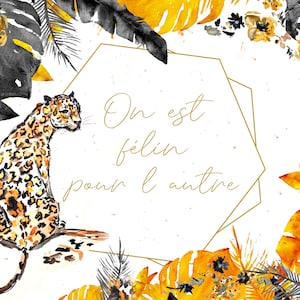 Feline - leopard - panther poster