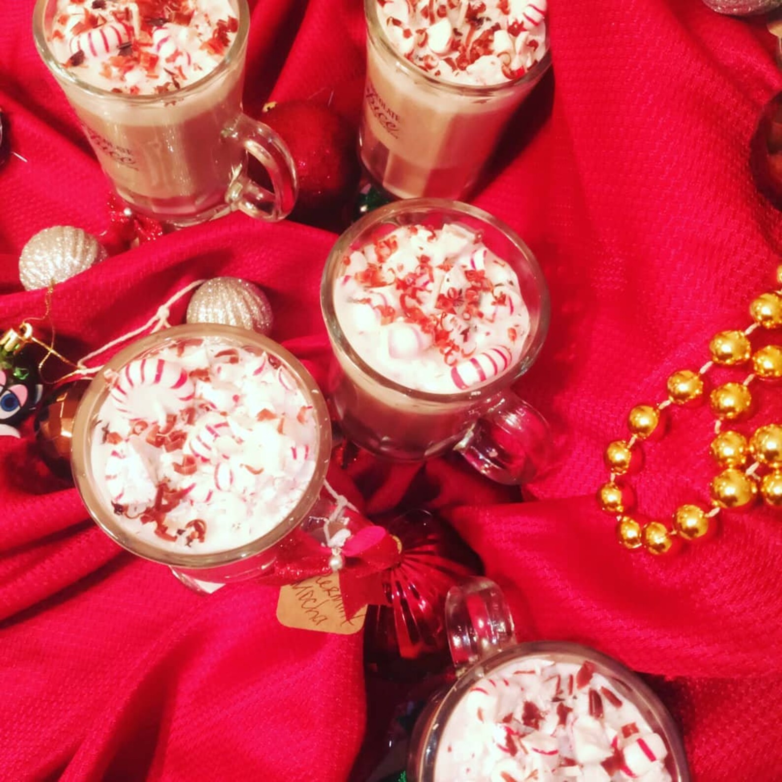 PEPPERMINT MOCHA Essential Oil Candle Etsy