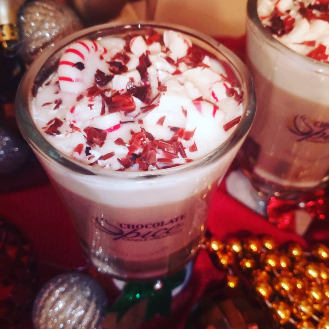 PEPPERMINT MOCHA Essential Oil Candle Etsy