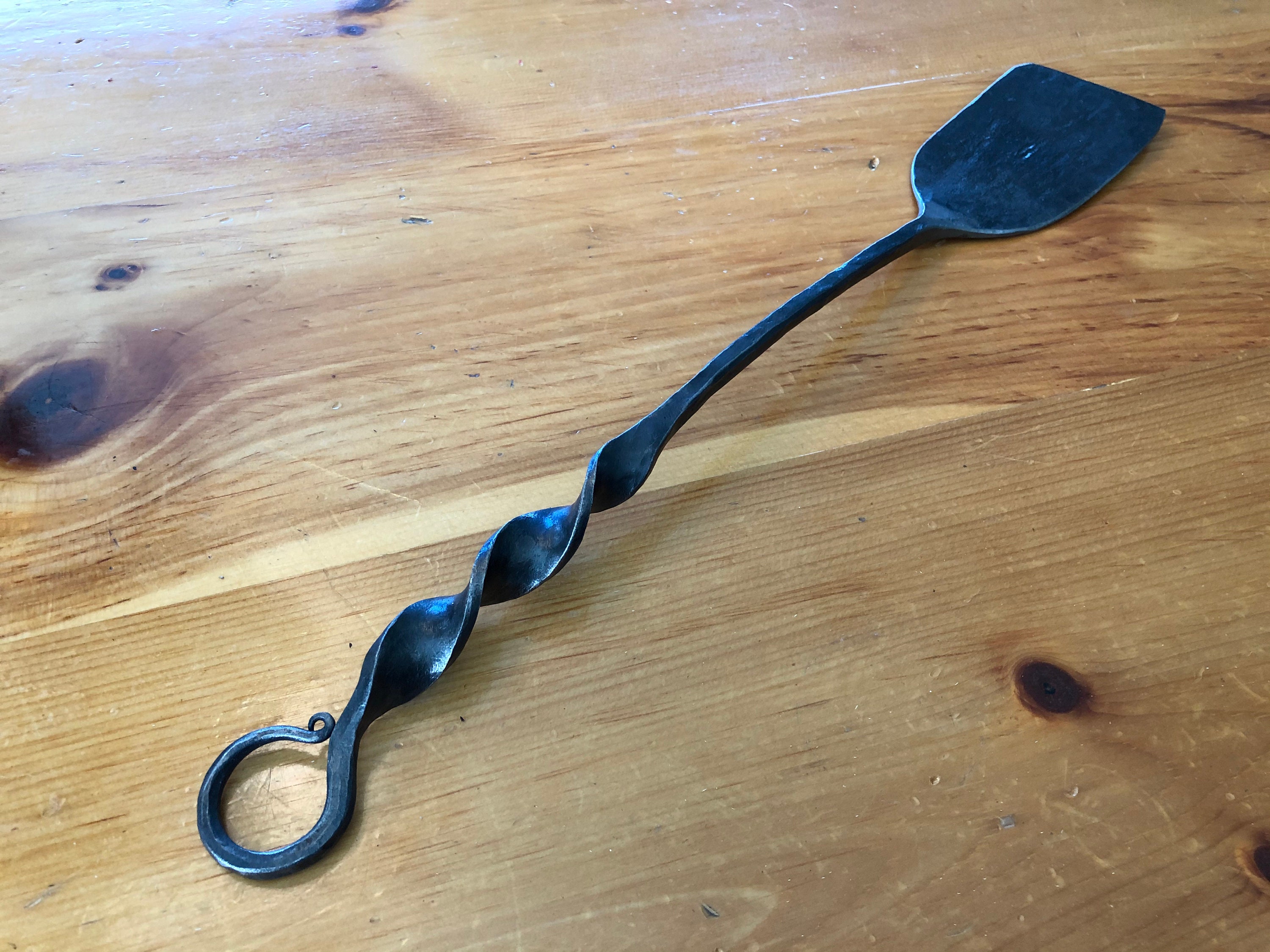 Hand Iron Spatula Perfect for the Cast Iron Cookware / BBQ