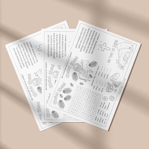 Samoan Easter Activity Sheet - Etsy