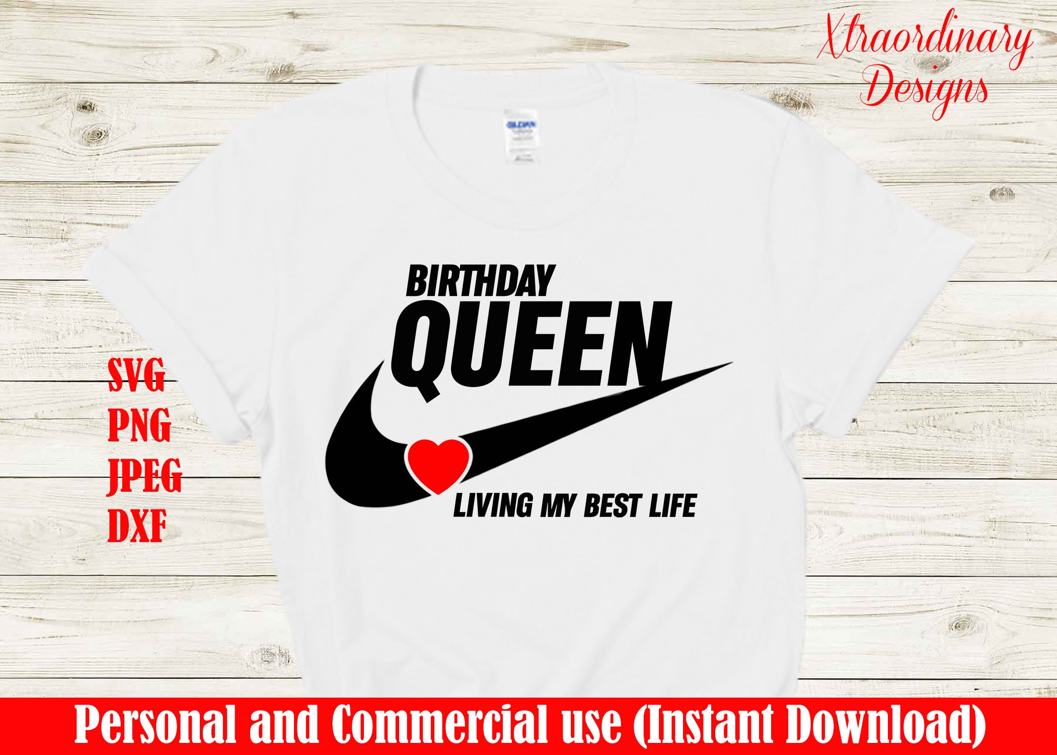 Download Nike Birthday Queen svg Birthday Girl svg Birthday Squad ...
