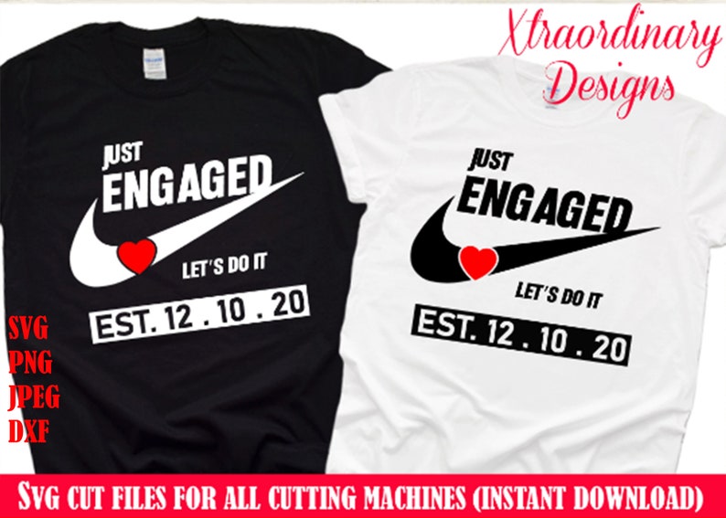 Download Couple svg Anniversary Svg Couple shirt svg Nike svg | Etsy