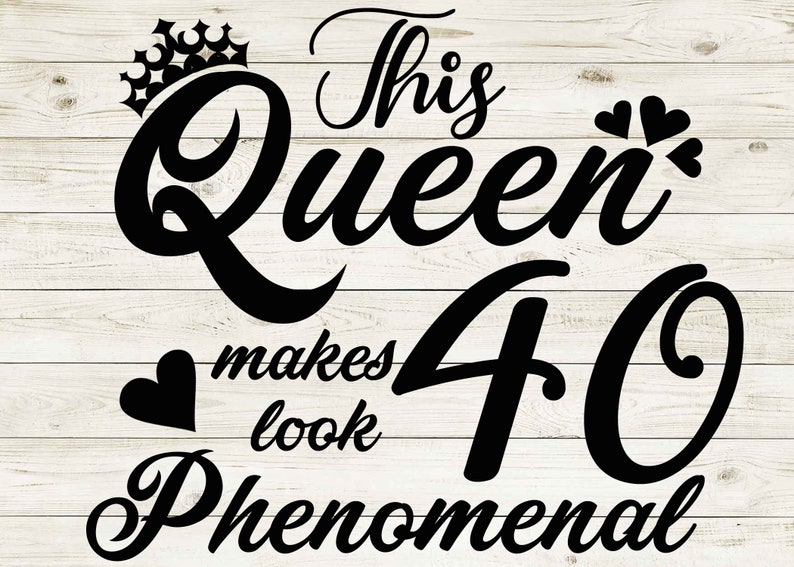 Download Birthday svg 40th birthday svg 40th Birthday gift for her ...